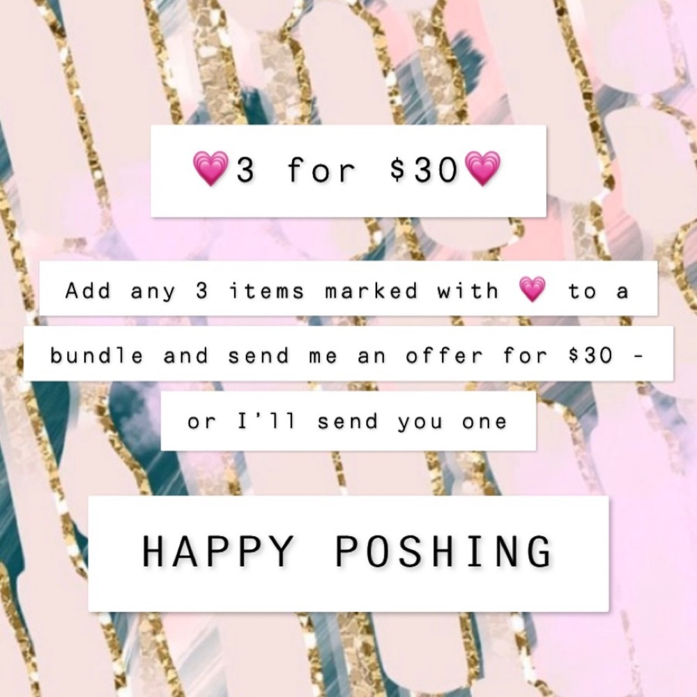 💗3 for $30💗